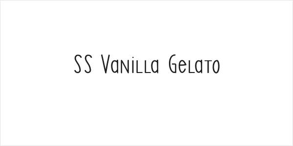SS Vanilla Gelato Logo