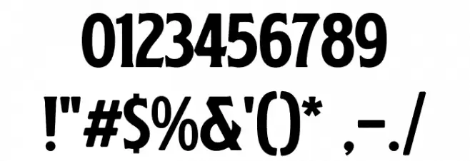 SSNicksonOne Font OTHER CHARS