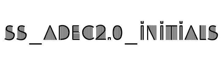 SS_Adec2.0_initials  font caratteri gratis