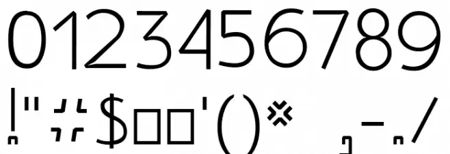 SS_Adec2.0_text Font OTHER CHARS