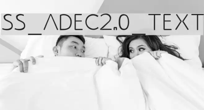SS_Adec2.0_text Font examples
