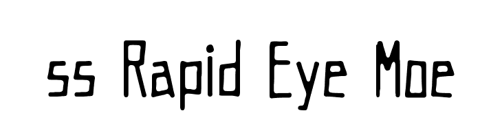 ss Rapid Eye Moe Fuentes