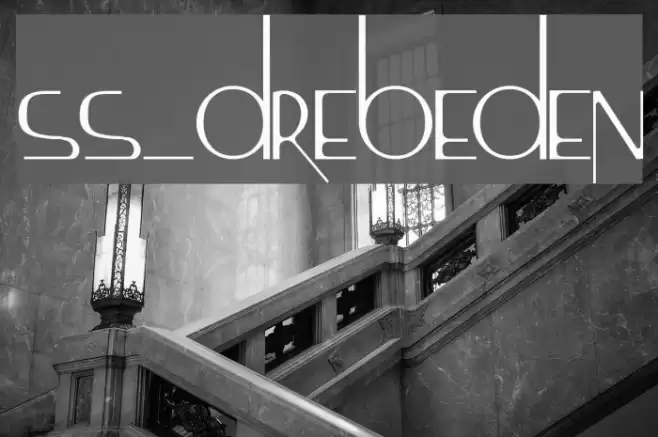 ss_drebeden Font examples