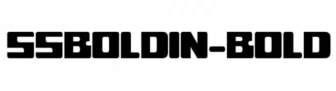 ssboldin-Bold  Descarca Fonturi Gratis