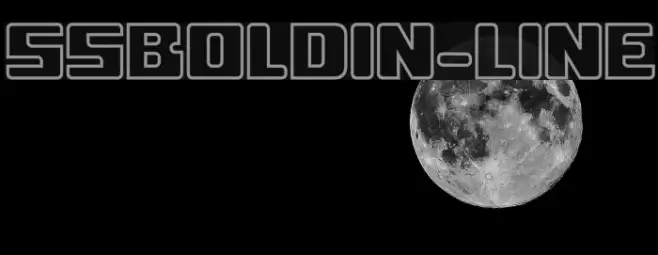 ssboldin-Line Font examples