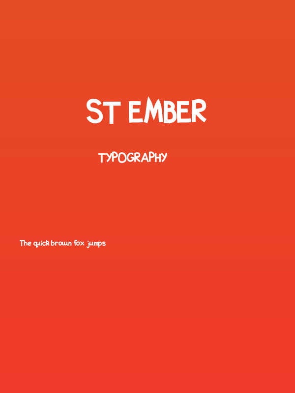 ST Ember Poster