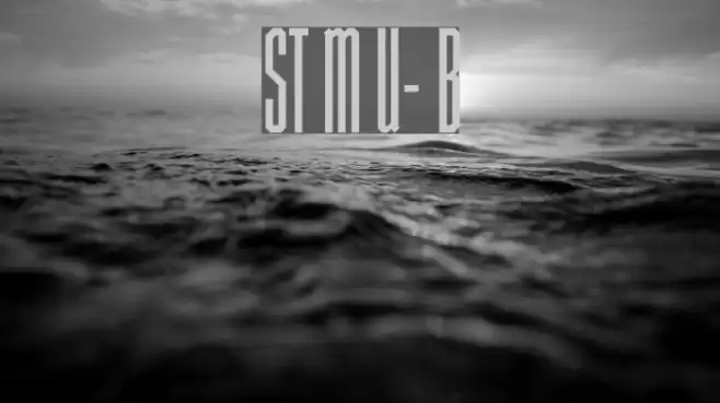 ST Moviehead Ultra-condensed Bold Schriftart examples