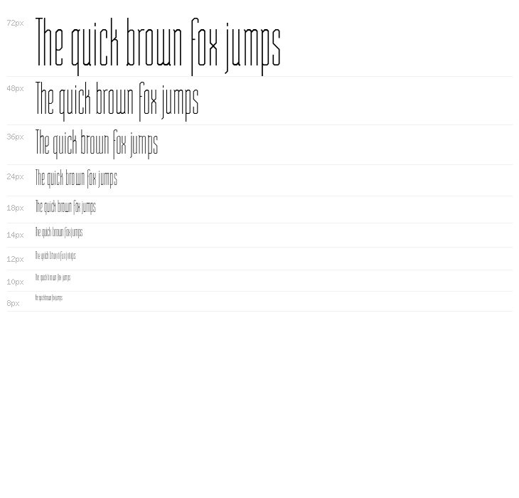 ST Moviehead Ultra-condensed Medium Waterfall