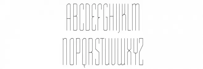 ST Moviehead Ultra-condensed UltraLight Polices MAJUSCULES