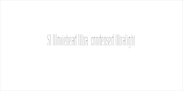 ST Moviehead Ultra-condensed UltraLight Logo