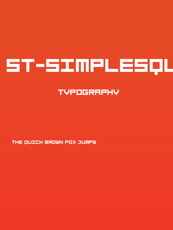 ST-SimpleSquare Poster