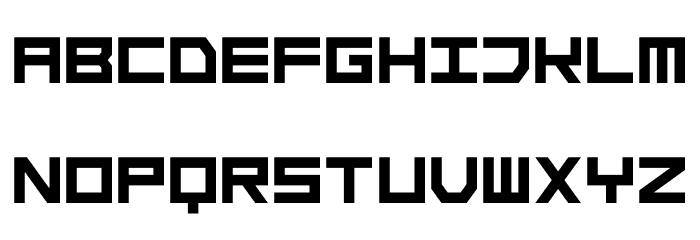 ST-SimpleSquare Font Litere mici