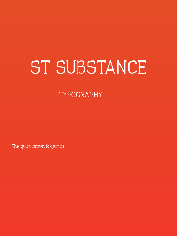 ST Substance Poster