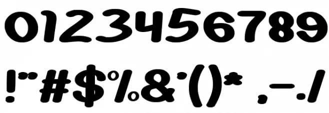 STABILO Spidol Font OTHER CHARS