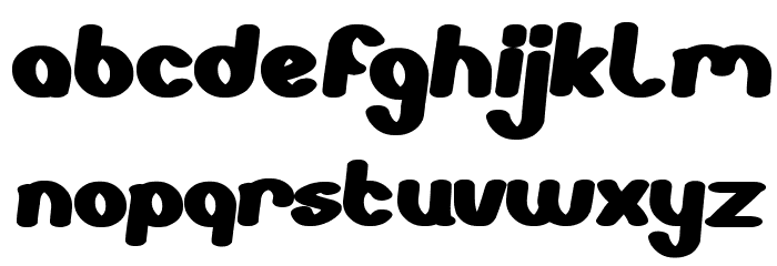 STABILO Spidol Font LOWERCASE