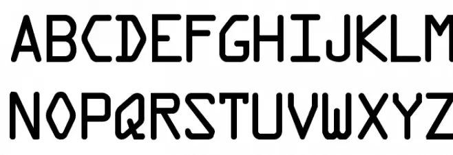 STALKER1 Schriftart Groß