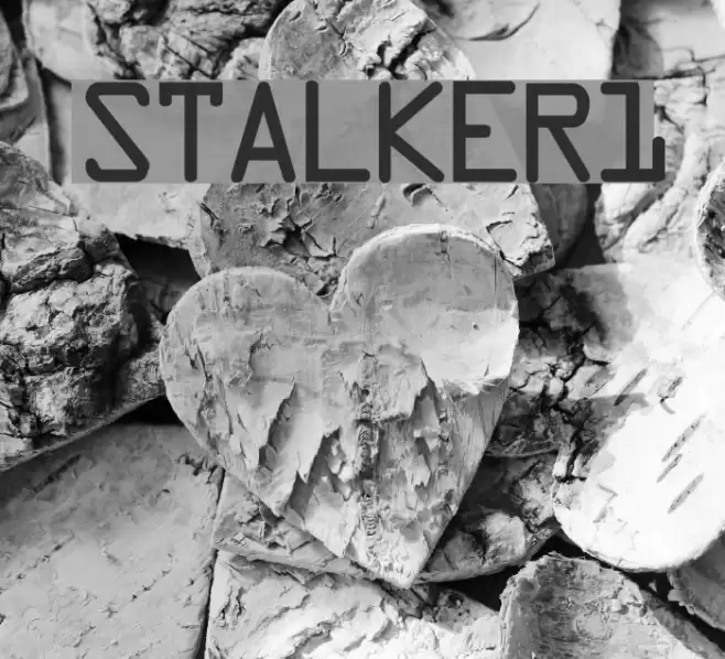 STALKER1 フォント examples