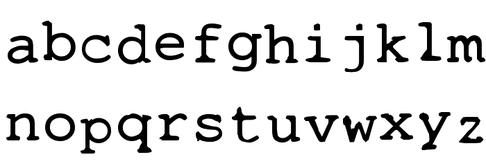 STALKER2 Font LOWERCASE