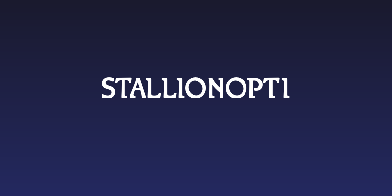 STALlionOpti Social Header