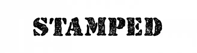 STAMPED  Fuentes Gratis Descargar