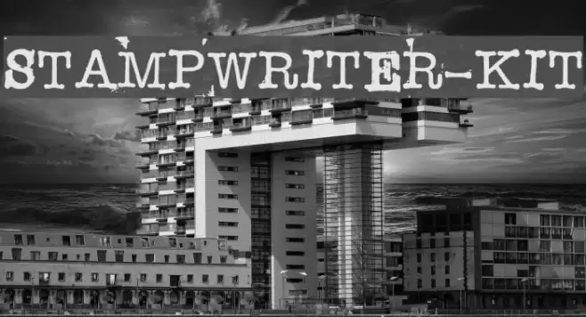 STAMPWRITER-KIT Font examples