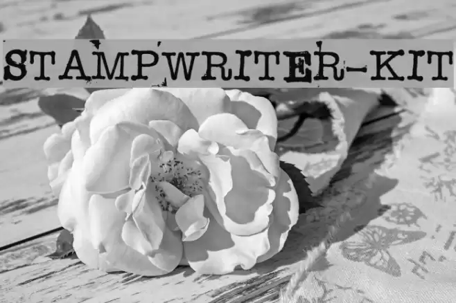 STAMPWRITER-KIT Font examples