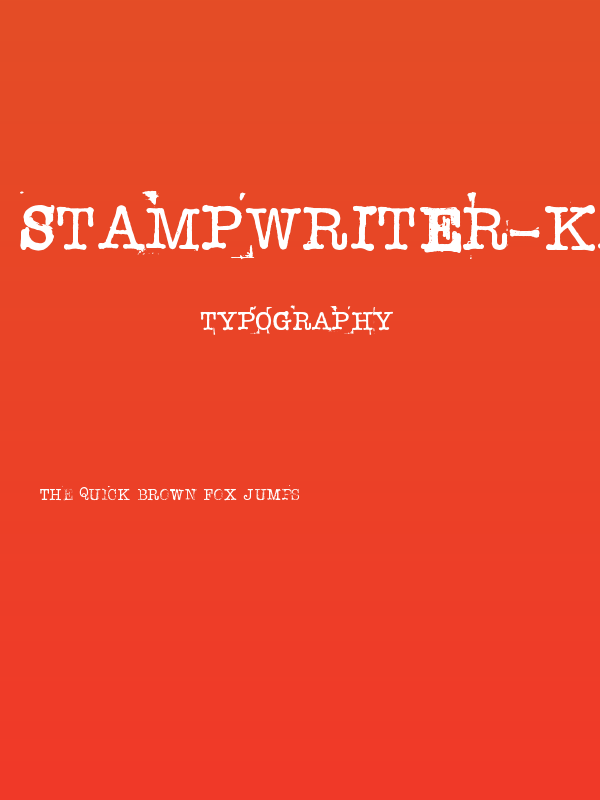 STAMPWRITER-KIT Poster