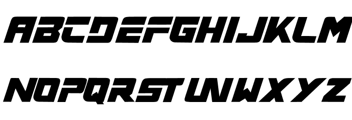 STAR7 Font LOWERCASE