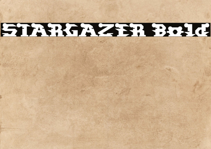 STARGAZER Bold Example 2