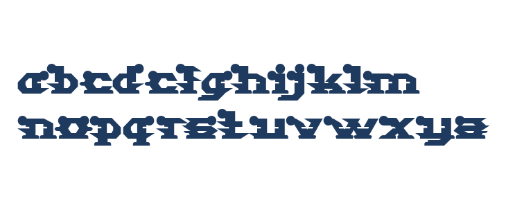 STARGAZER Bold Lowercase