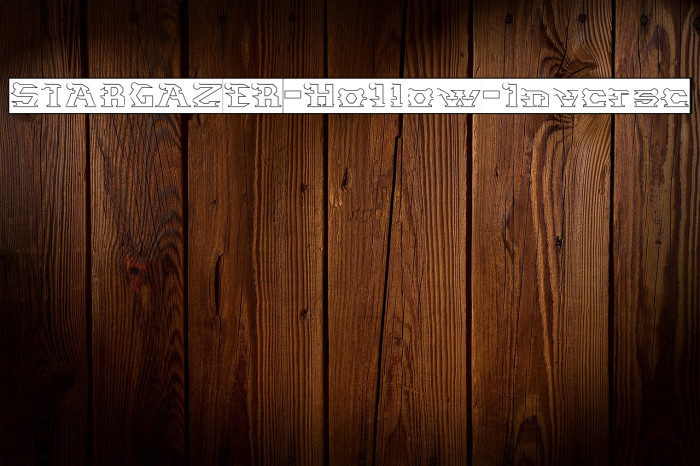 STARGAZER-Hollow-Inverse Example 1