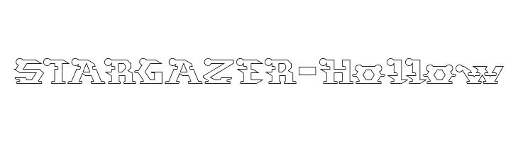 STARGAZER-Hollow  Fuentes Gratis Descargar