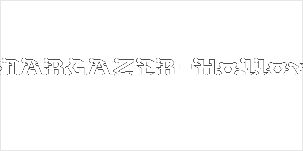 STARGAZER-Hollow Logo