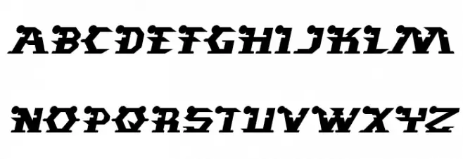 STARGAZER Italic Шрифта ВЕРХНИЙ