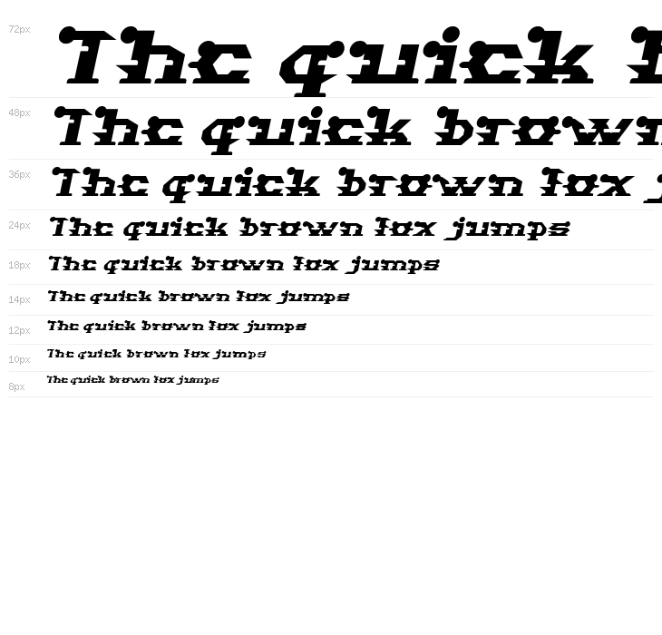 STARGAZER Italic Waterfall