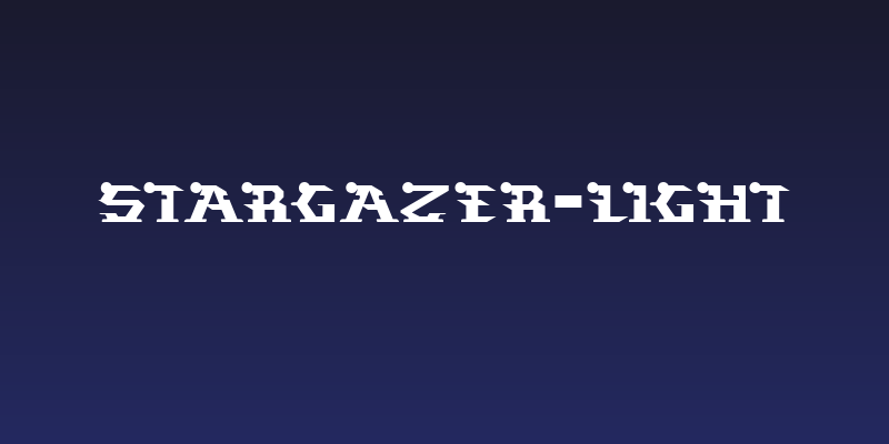 STARGAZER-Light Social Header