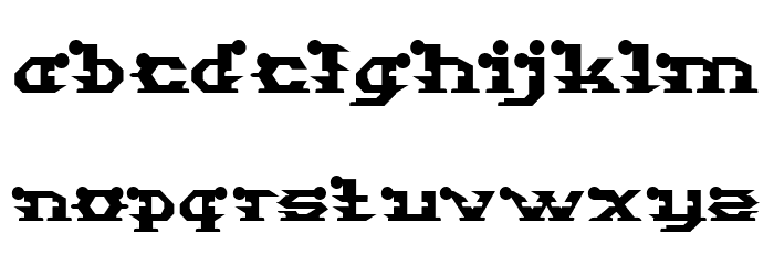STARGAZER-Light Font LOWERCASE