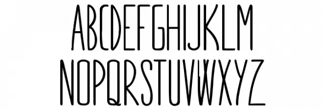 STARGAZER demo Bold Schriftart Groß