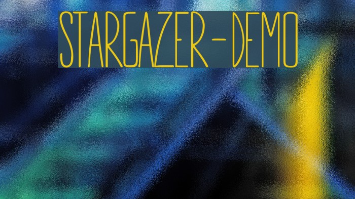STARGAZER-demo Example 1