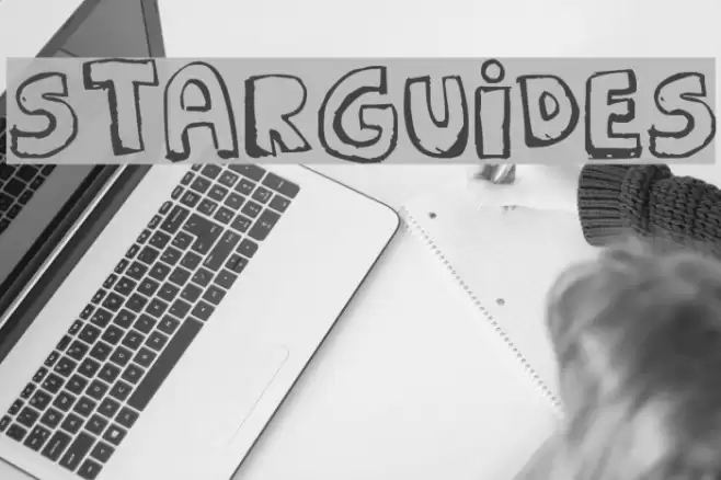 STARGUIDES Font examples