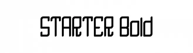 STARTER Bold  Fuentes Gratis Descargar