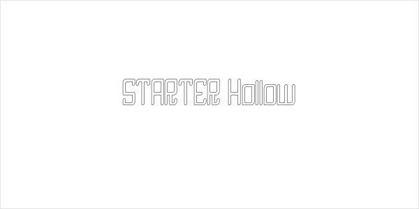 STARTER Hollow Logo