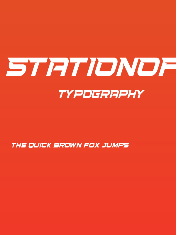 STATIONOFRACEDEMO Poster