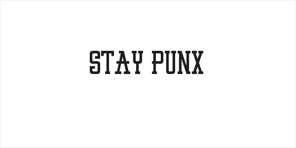 STAY PUNX Logo