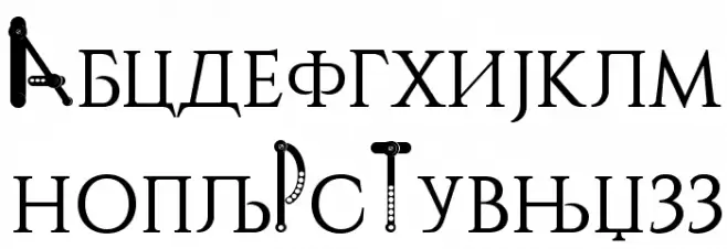 STEEL_NM_OTF 字体 大写