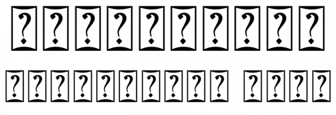 STENCILAND Font OTHER CHARS