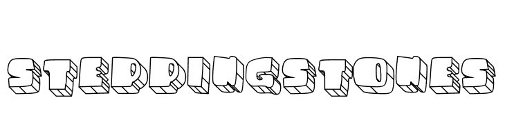 STEPPINGSTONES  Frei Schriftart Herunterladen