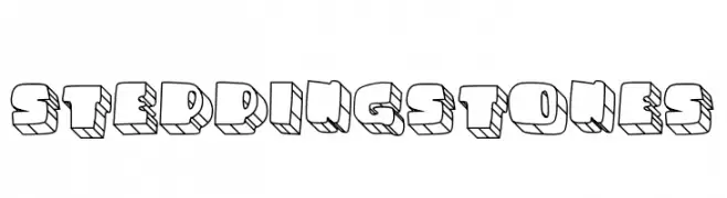 STEPPINGSTONES  Frei Schriftart Herunterladen