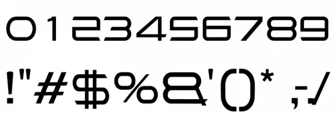 STEPS LIGHT Font OTHER CHARS