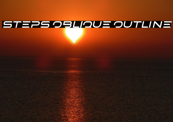 STEPS Oblique Outline Example 1